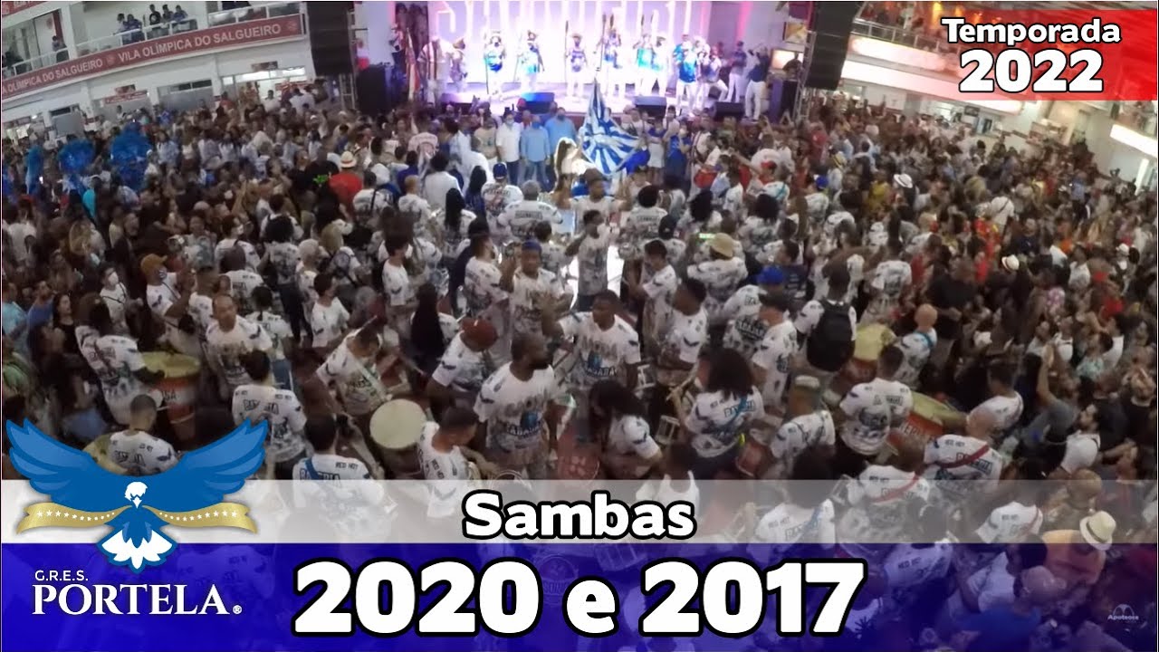 Portela 2020 e 2017 | Sambas ao vivo no Salgueiro Convida #SC22