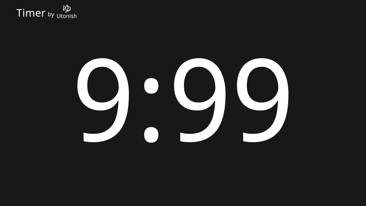 9m99s Countup Timer