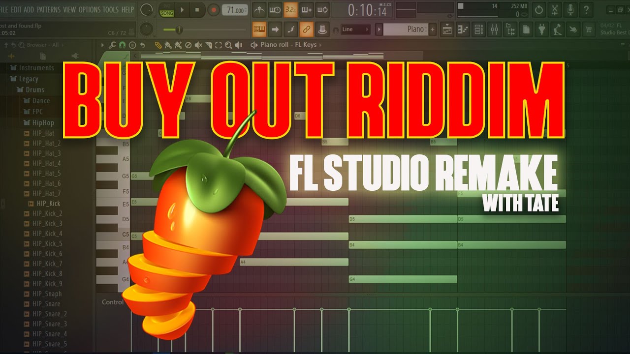 Dancehall riddim in less than 3 Minutes Buy out Riddim Remake In Fl Studio