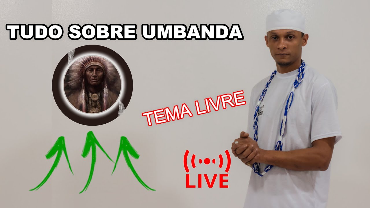 LIVE UMBANDA TIRA DUVIDAS.... PATRICK DE OXOSSI