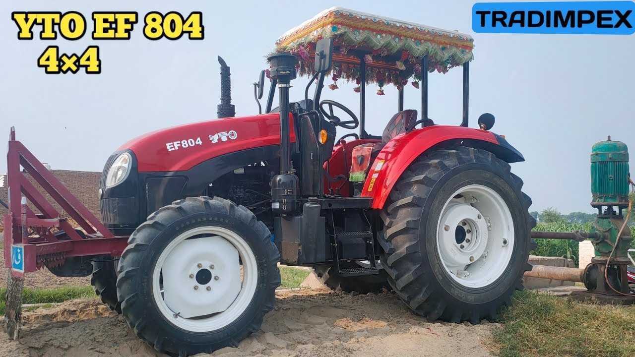 Yto tractor Ef 804 turbine performance