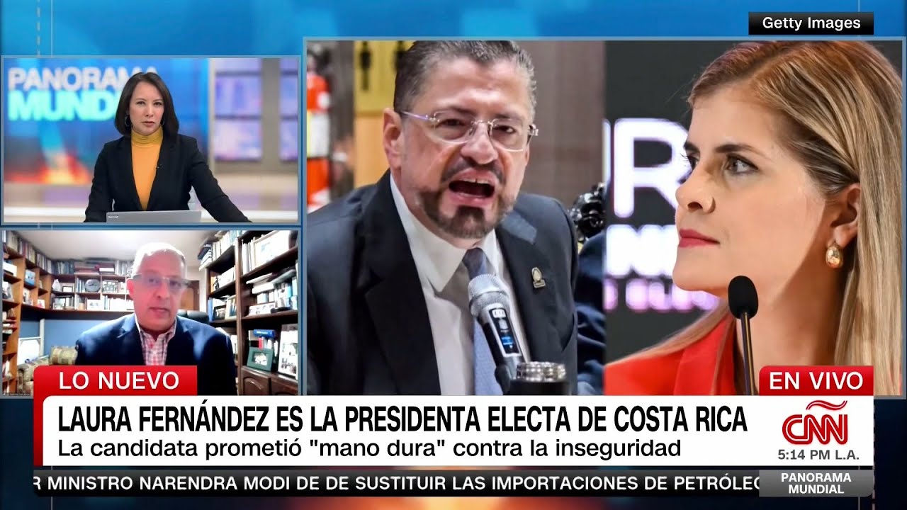 Panorama Mundial Con Gabi Frías: Costa Rica Tendrá Una Mujer Presidenta Por Segunda Ocasión - 2/2/26