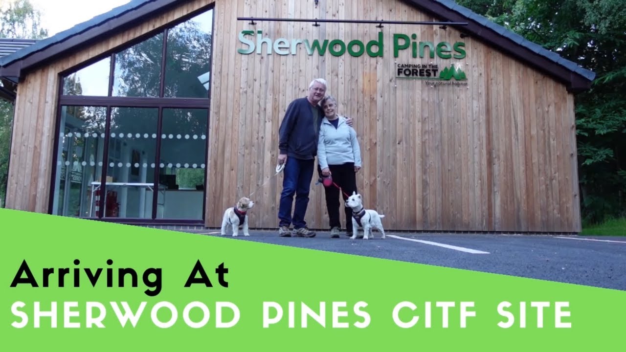 Arriving At Sherwood Pines Camping In The Forest Site