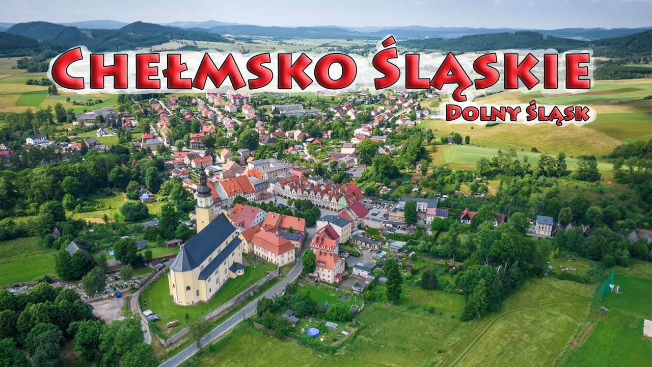 CHEŁMSKO ŚLĄSKIE Z DRONA | DOLNY ŚLĄSK | Lower Silesia | Poland 4K (UHD)