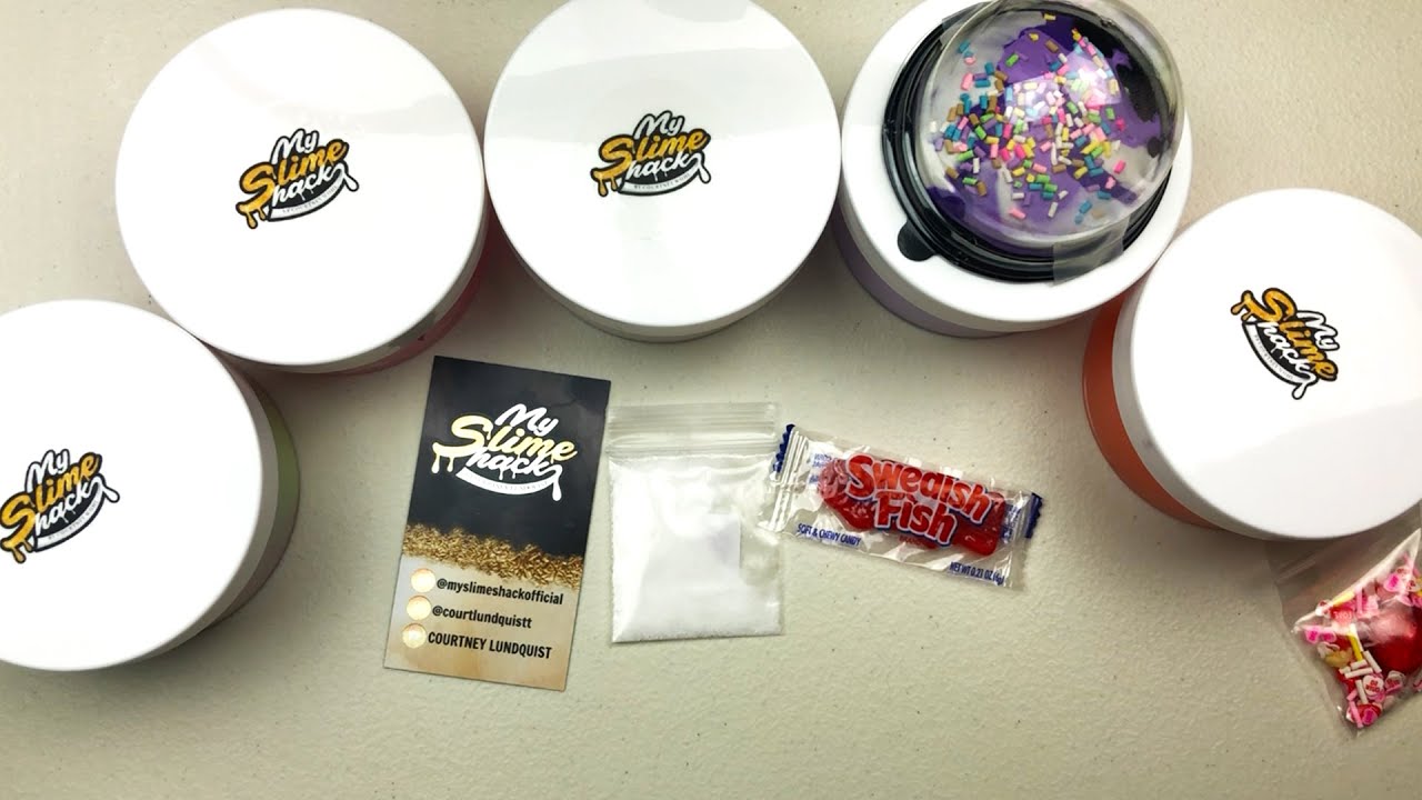 100% Honest My Slime Shack Valentines Day SHLIME Review/ASMR (Courtney Wohl!!)