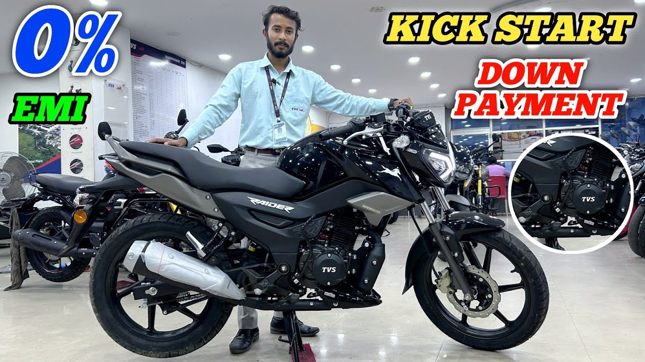 2025 Tvs Raider 125 New Model With Kick Start 😍⚡ Detail Review Walkaround !! Raider 125 2025 🙏