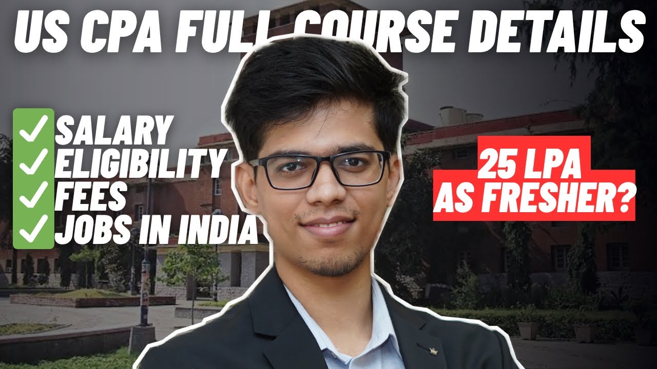 US CPA full course details!! Salary, jobs, fees, course, syllabus | CPA course details | CA vs CPA