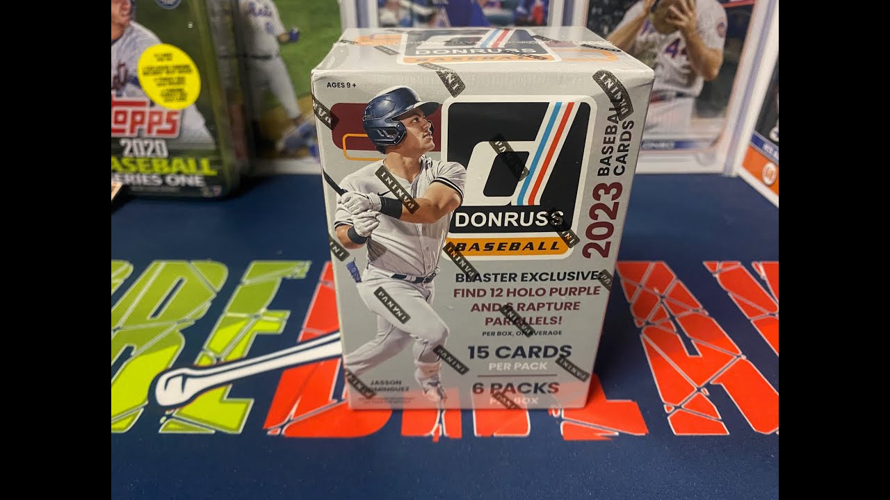 New Retail Release! 2023 Donruss Baseball Blaster Box Opening!!