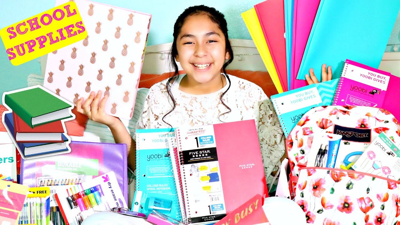 HUGE Back to School Supplies Haul-Back to School Shopping!!! B2cutecupcakes