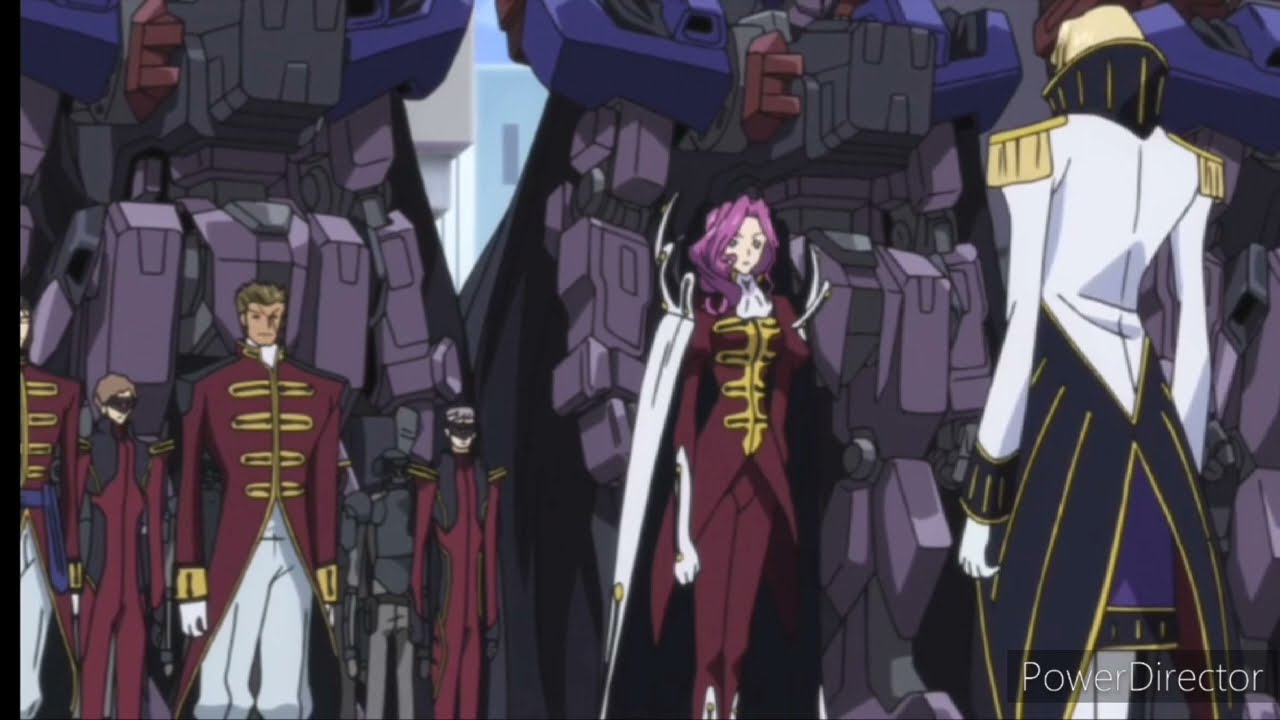 Code Geass R1 Scene: Cornelia and Schnizel Talk