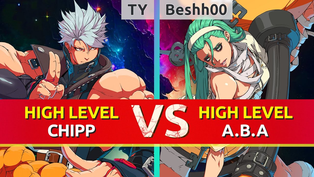 GGST ▰ TY (Chipp) vs Beshh00 (A.B.A). High Level Gameplay