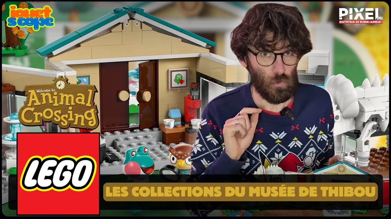Les collections du musée de Thibou - LEGO Animal Crossing | JouetScope