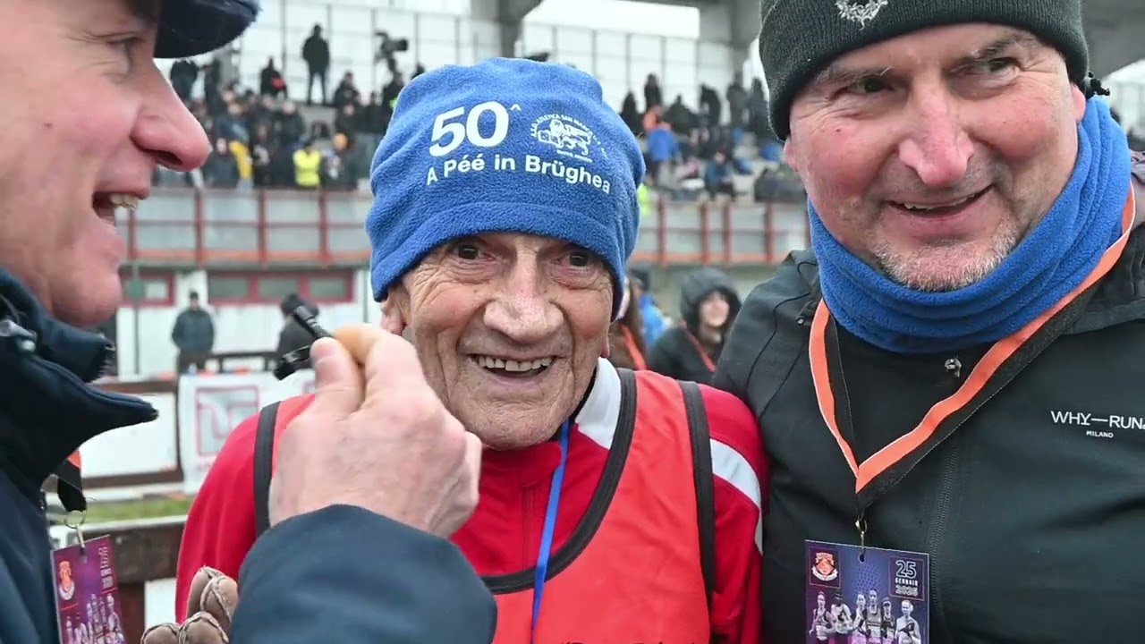 Un pezzo di storia al Campaccio con Angelo Cerello, 92 anni