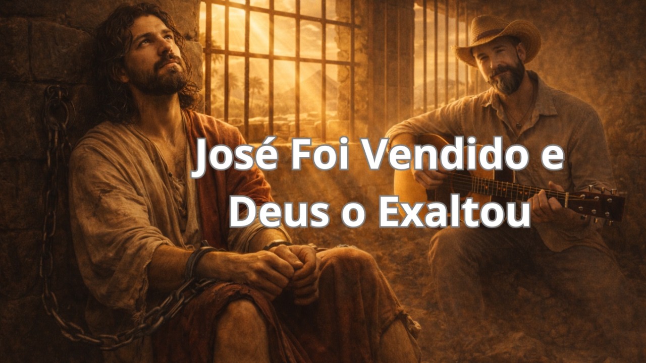 José Foi Vendido e Deus o Exaltou 🙏 De Escravo a Governador | Viola de Deus