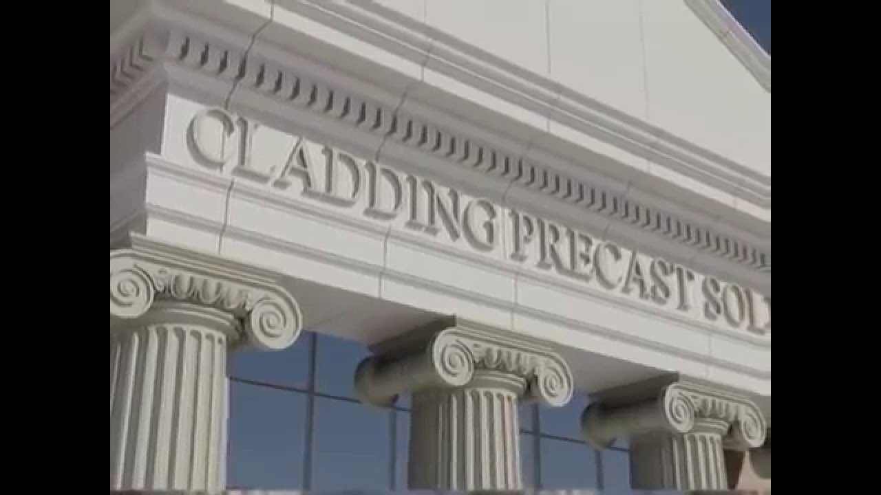 Entablature, Pediment & Ionic Precast
