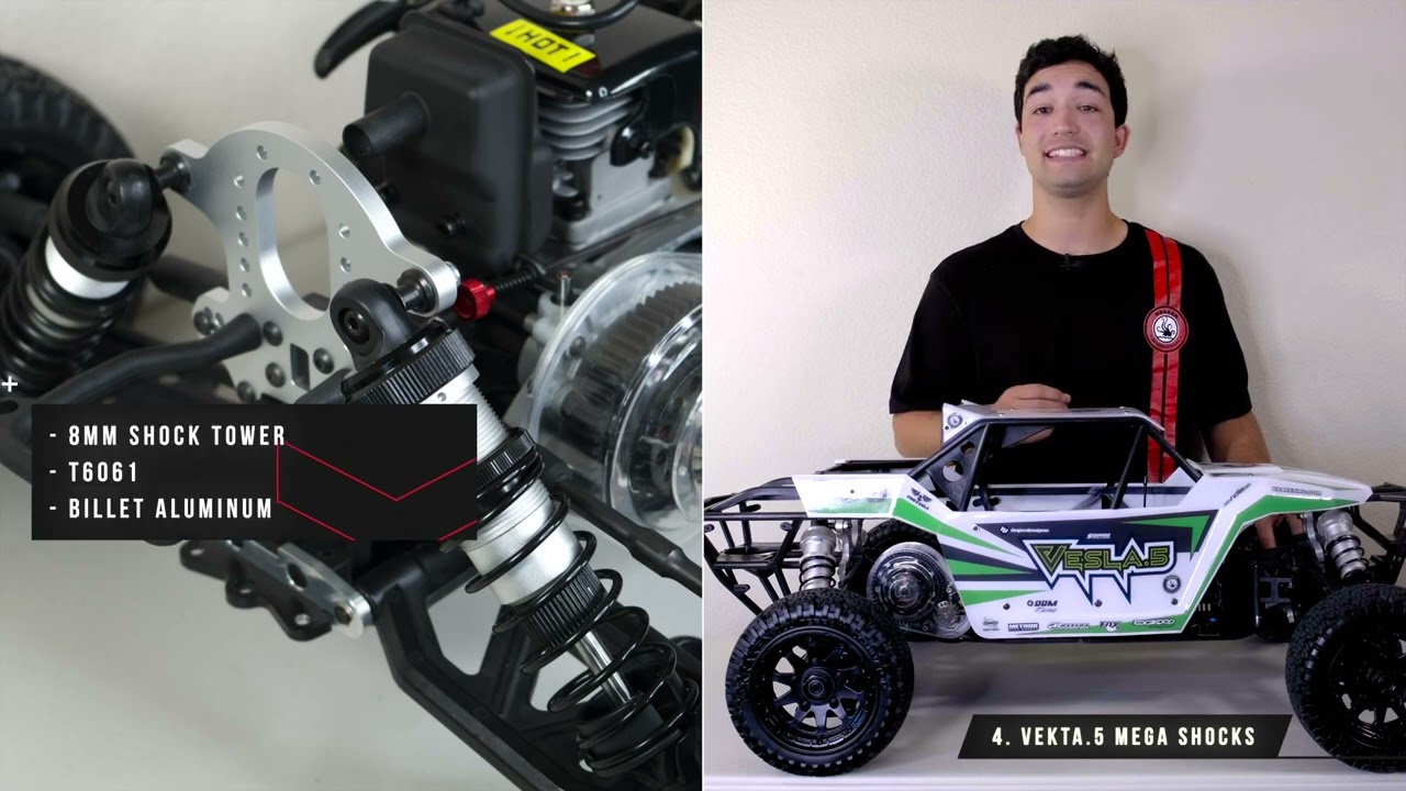 Introducing the All New VESLA 5 by KRAKEN RC!