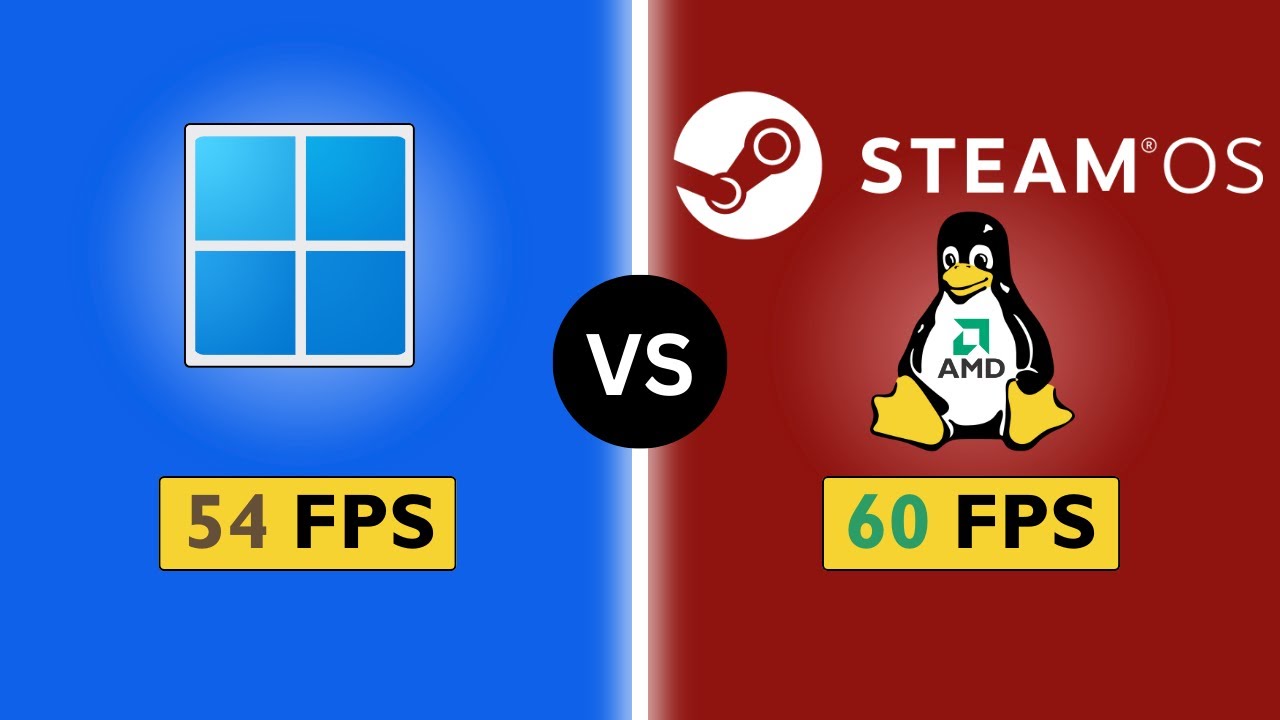 SteamOS vs Windows Tested in 9 Games