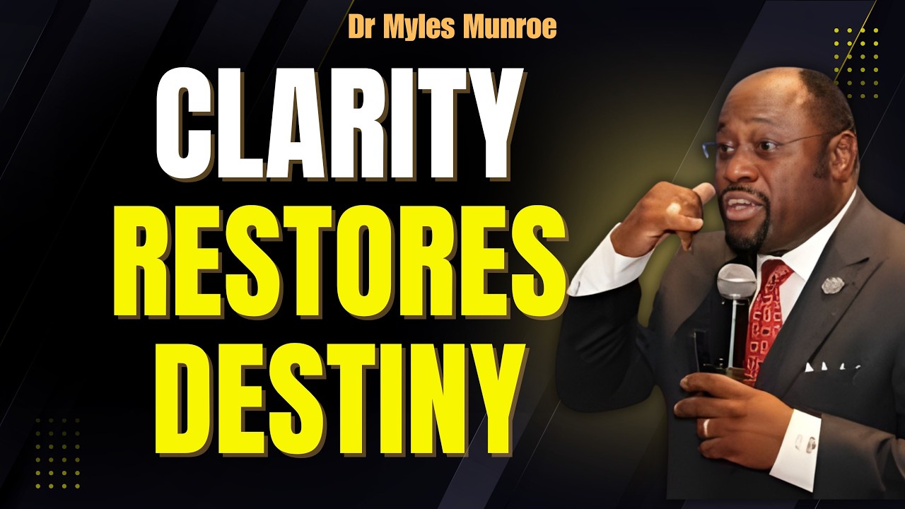 Myles Munroe: PURPOSE vs CALLING vs ASSIGNMENT—Stop Living in CONFUSION