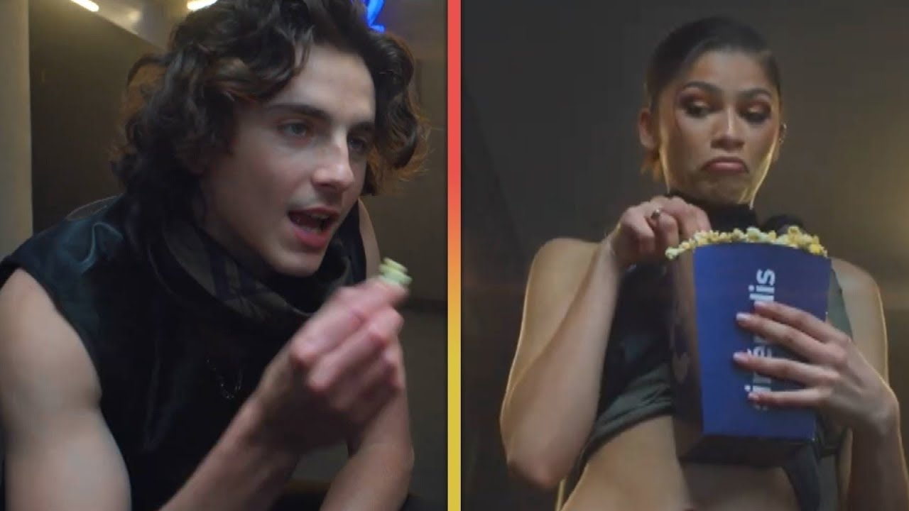 Zendaya and Timoth&eacute;e Chalamet's Sexy PopcornAd SHOCKS Fans