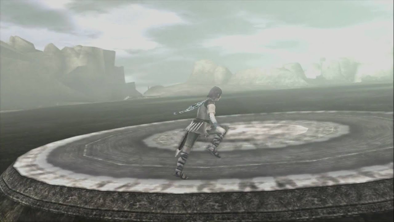 3rd colossus - Shadow of the Colossus in HD 1080p with pcsx2 + cutscene after