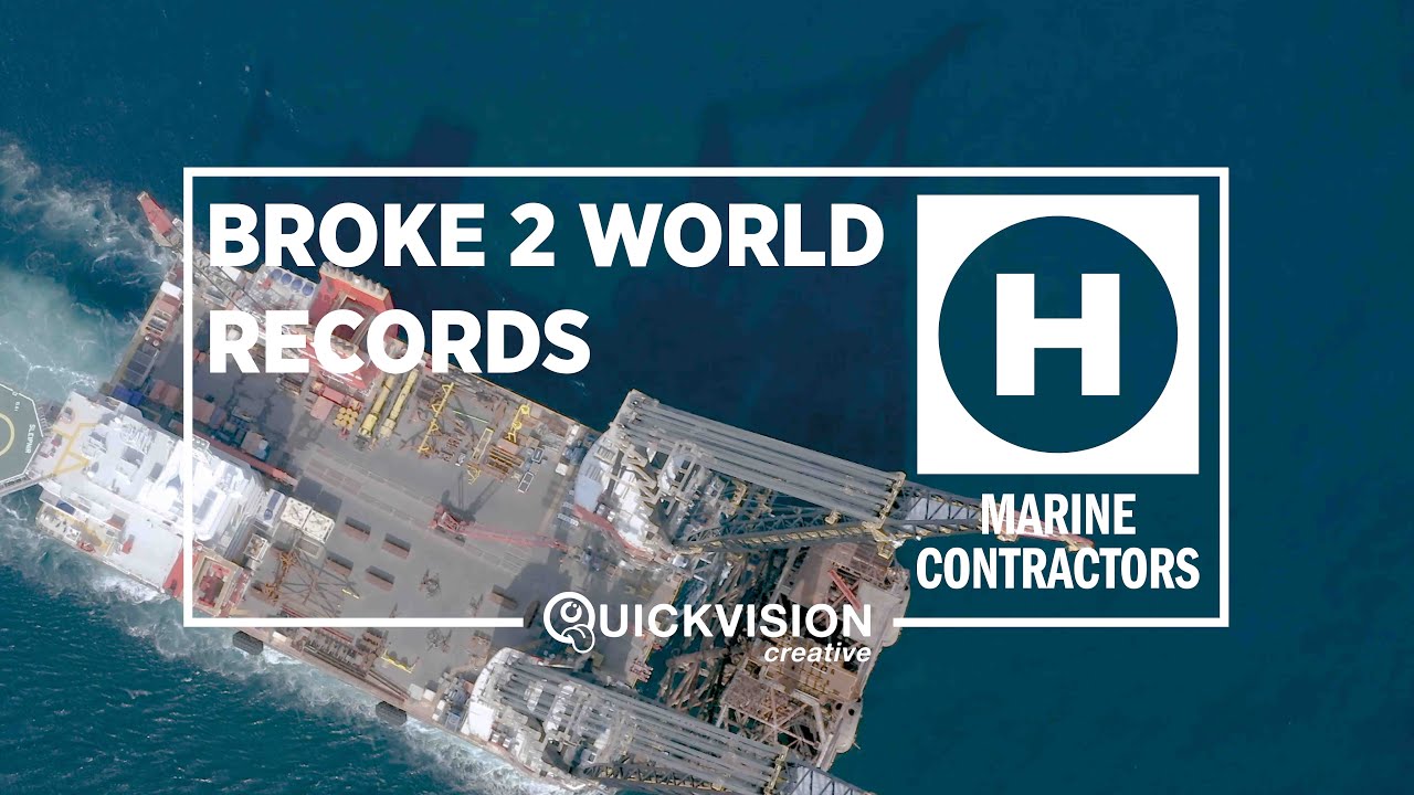 Heerema decommissioning 2020: broke 2 world records!
