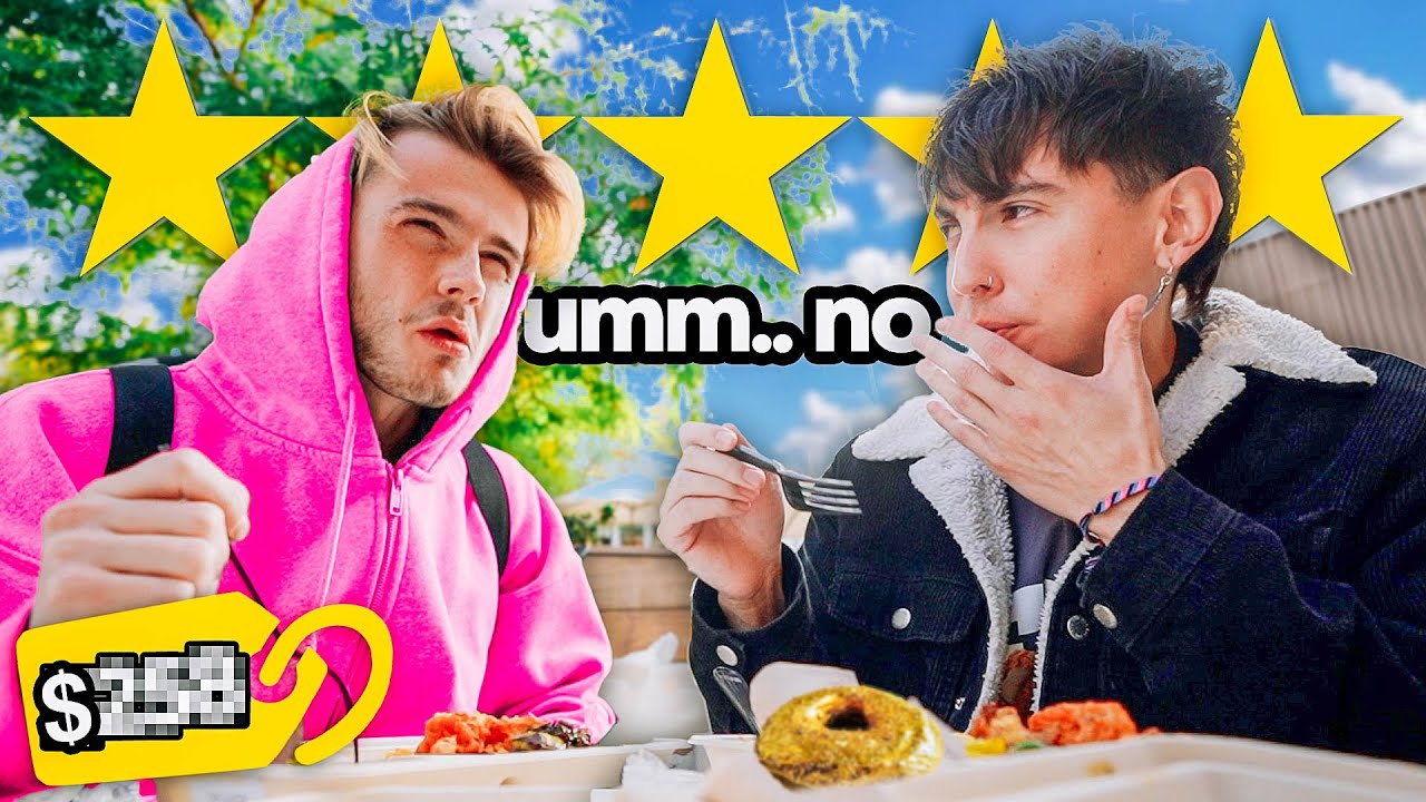 We Tried Most Expensive Takeout Food in Los Angeles (Mukbang)