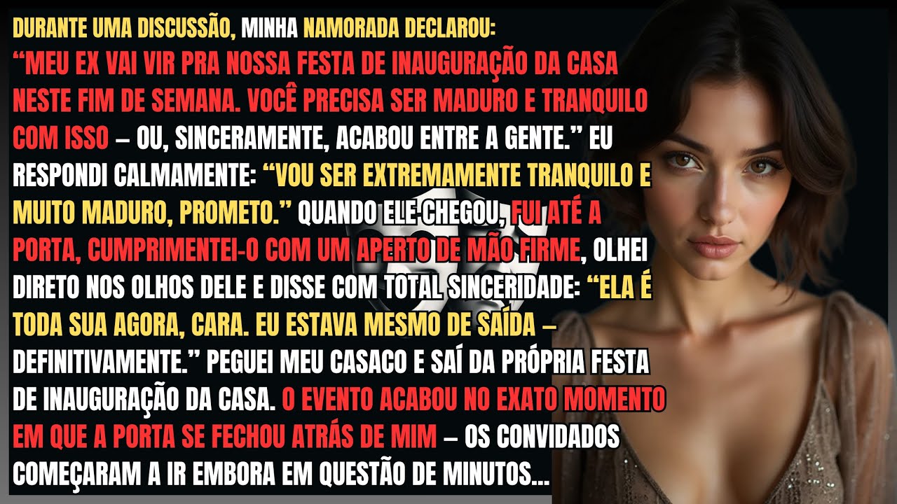 Ela EXIGIU Que Eu Aceitasse o Ex Dela Na Nossa Festa De Esquenta — Eu o Cumprimentei e Fui Embora.