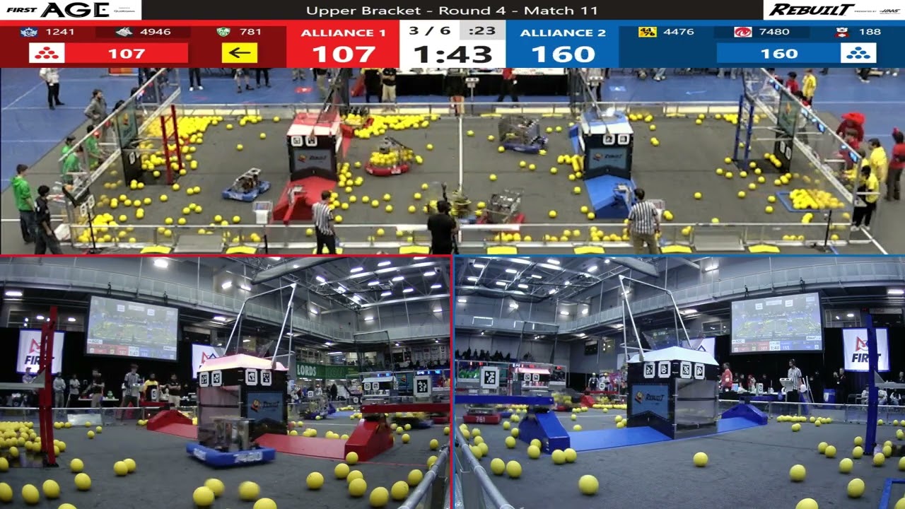 Match 11 (R4) - 2026 FRC ONT District Durham College Event - Full F...