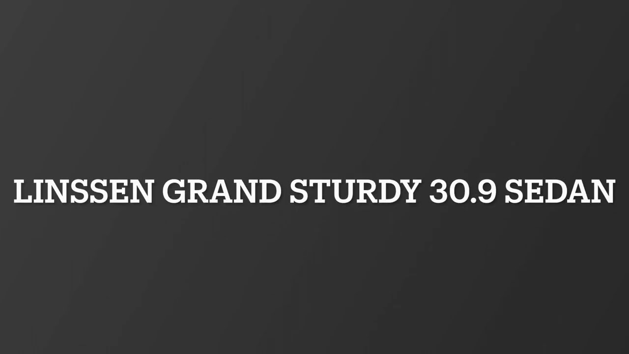 Linssen Grand Sturdy 30.9 Sedan