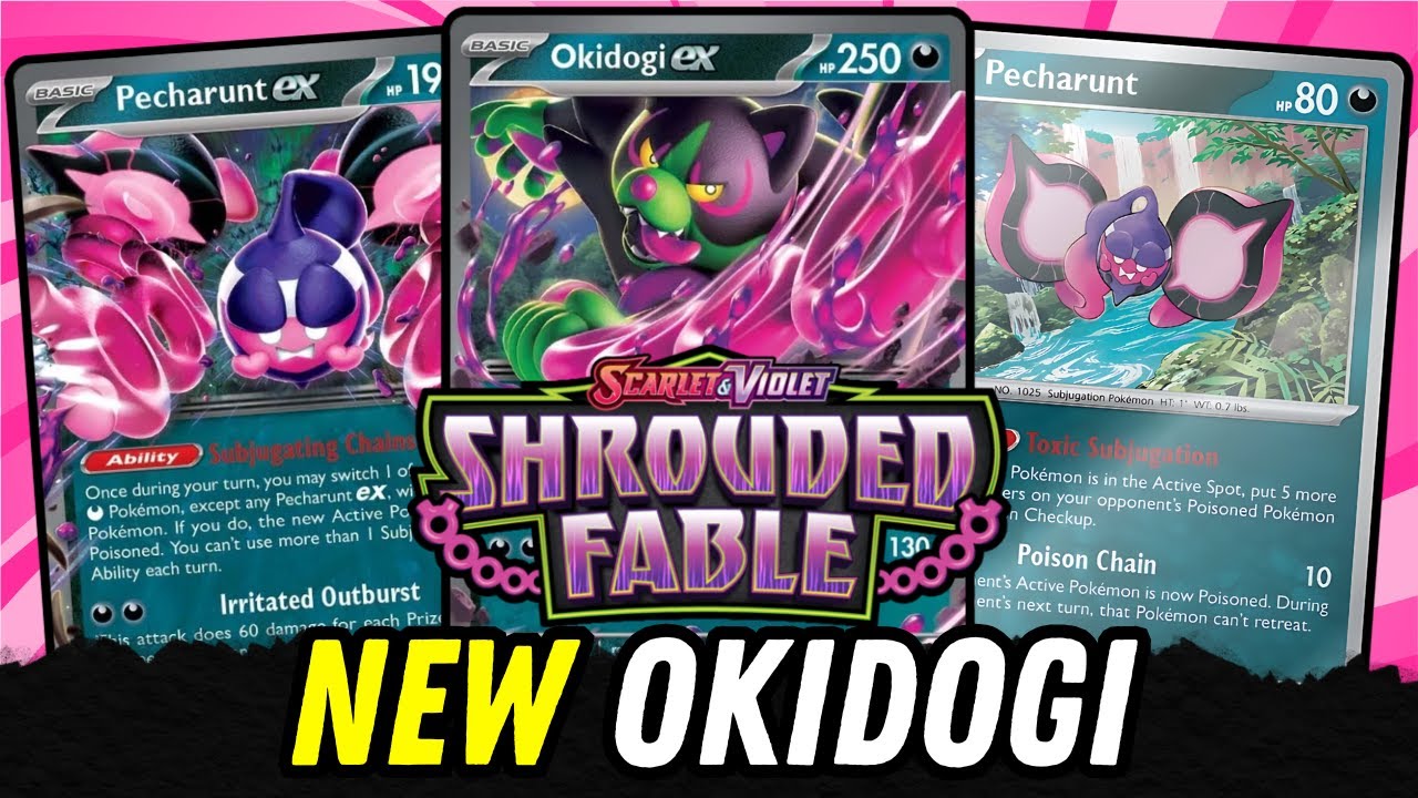 Okidogi ex Is The Best Dark Pokemon | TCG Deck Guide! List & Strategy