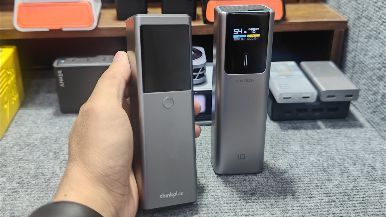 Lenovo thinkplus fluxo 125w vs Cuktech Pb100p | Có thật sự là món hời?