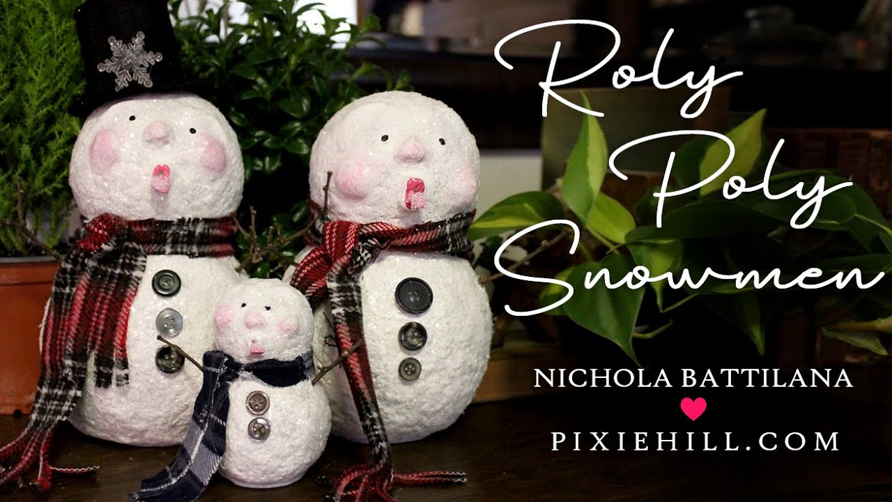 Roly Poly Snowmen
