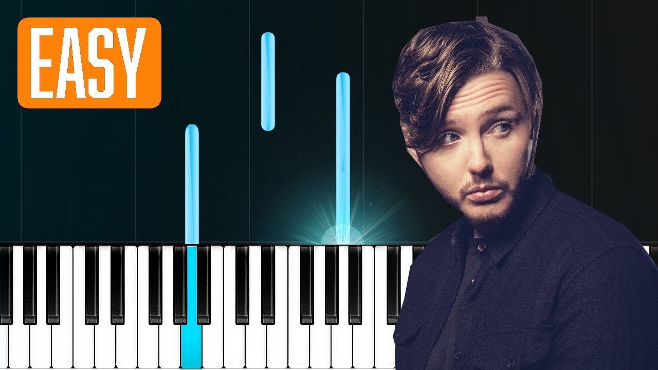 James Arthur - Empty Space 100% EASY PIANO TUTORIAL