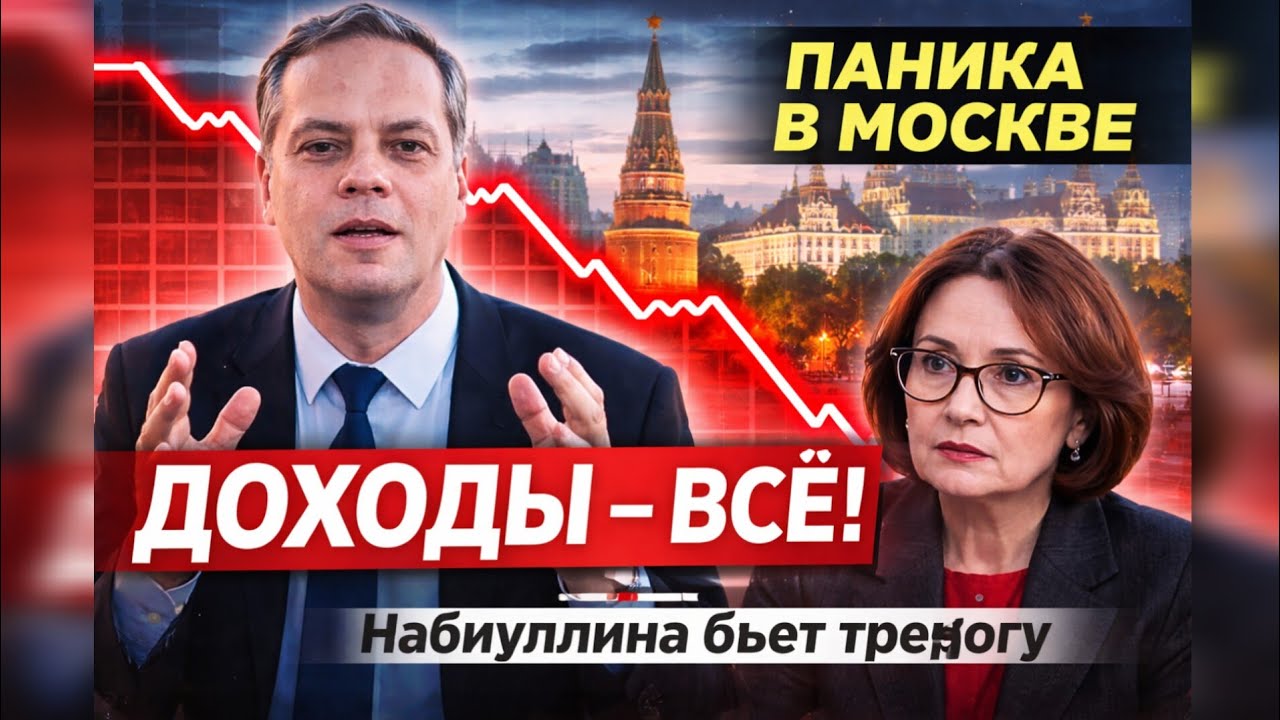 🔴​«ДЕНЕГ НЕТ». Милов: Почему Набиуллина бьет тревогу? Крах экономики 2026 уже здесь