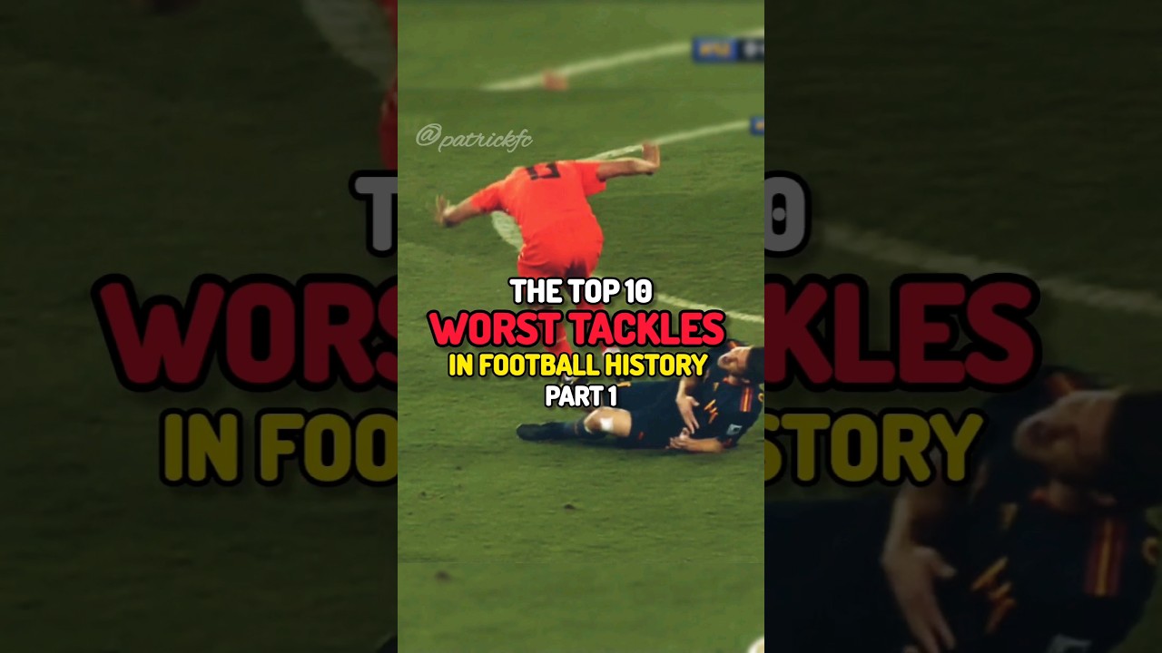The Top 10 Worst Tackles in Football History [ Part 1 ]