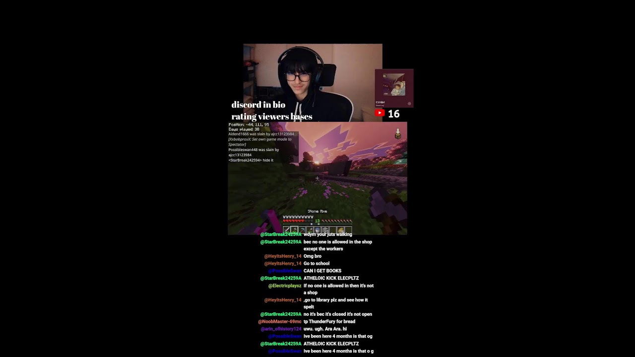 playing with viewers! (Portrait)