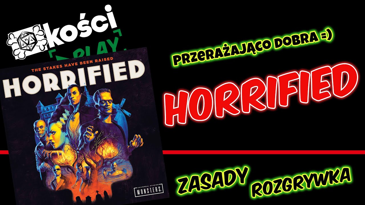 PLAY Dice - Horrified (rules + gameplay)