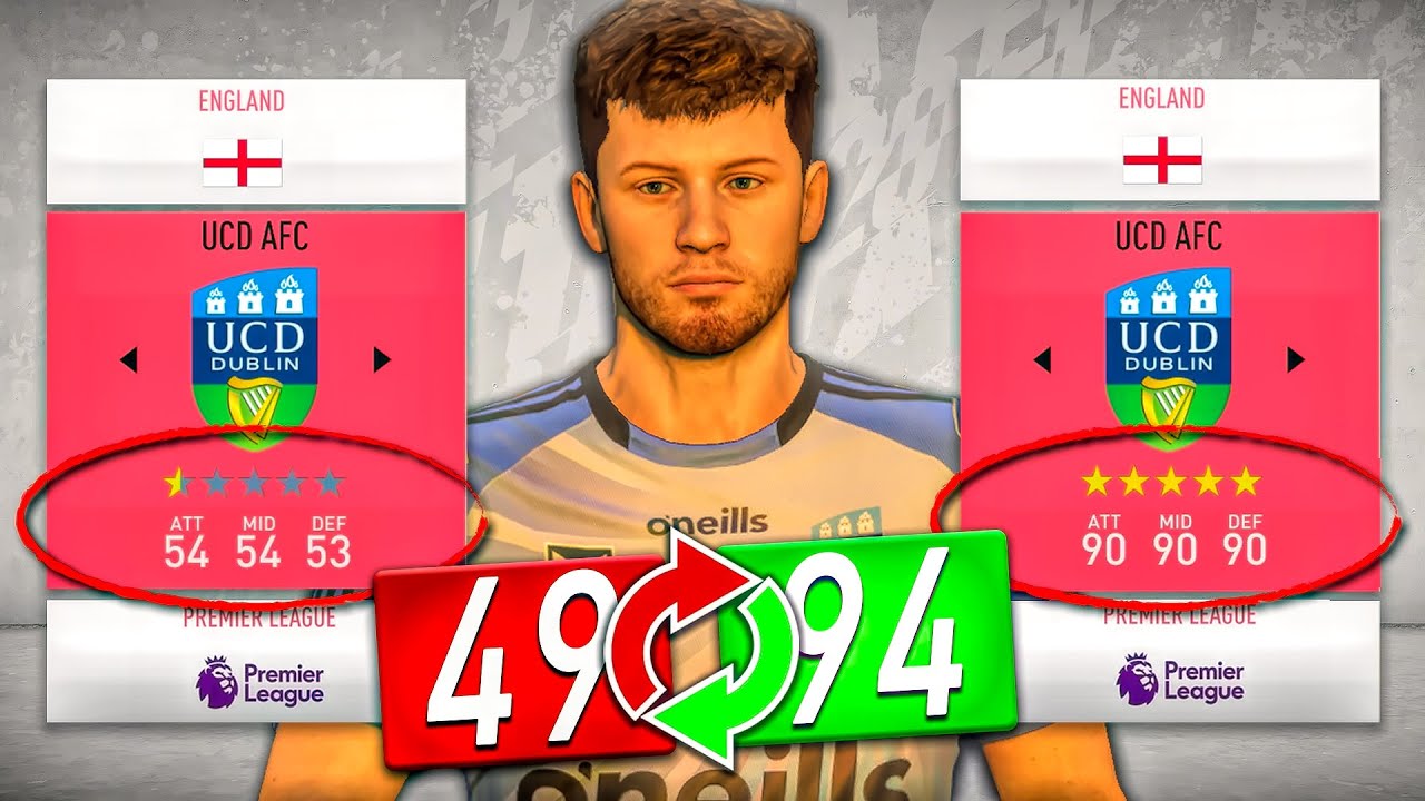 Flipped Ratings On WORST Team in FIFA 20! (49 to 94 Overall😱)