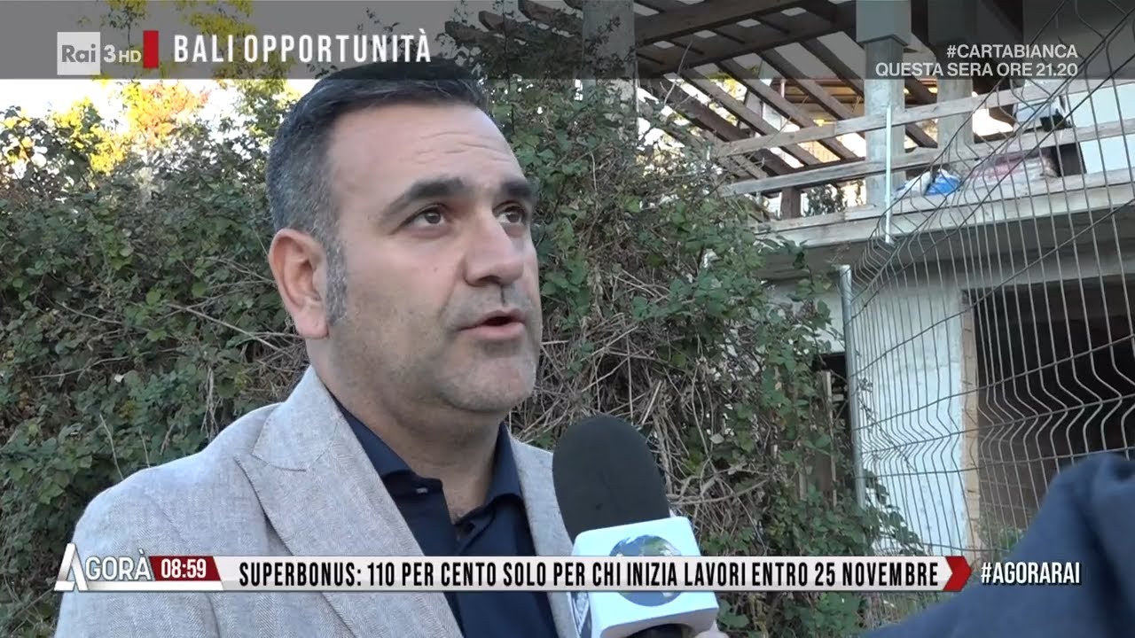 Superbonus impossibile - Agorà 15/11/2022
