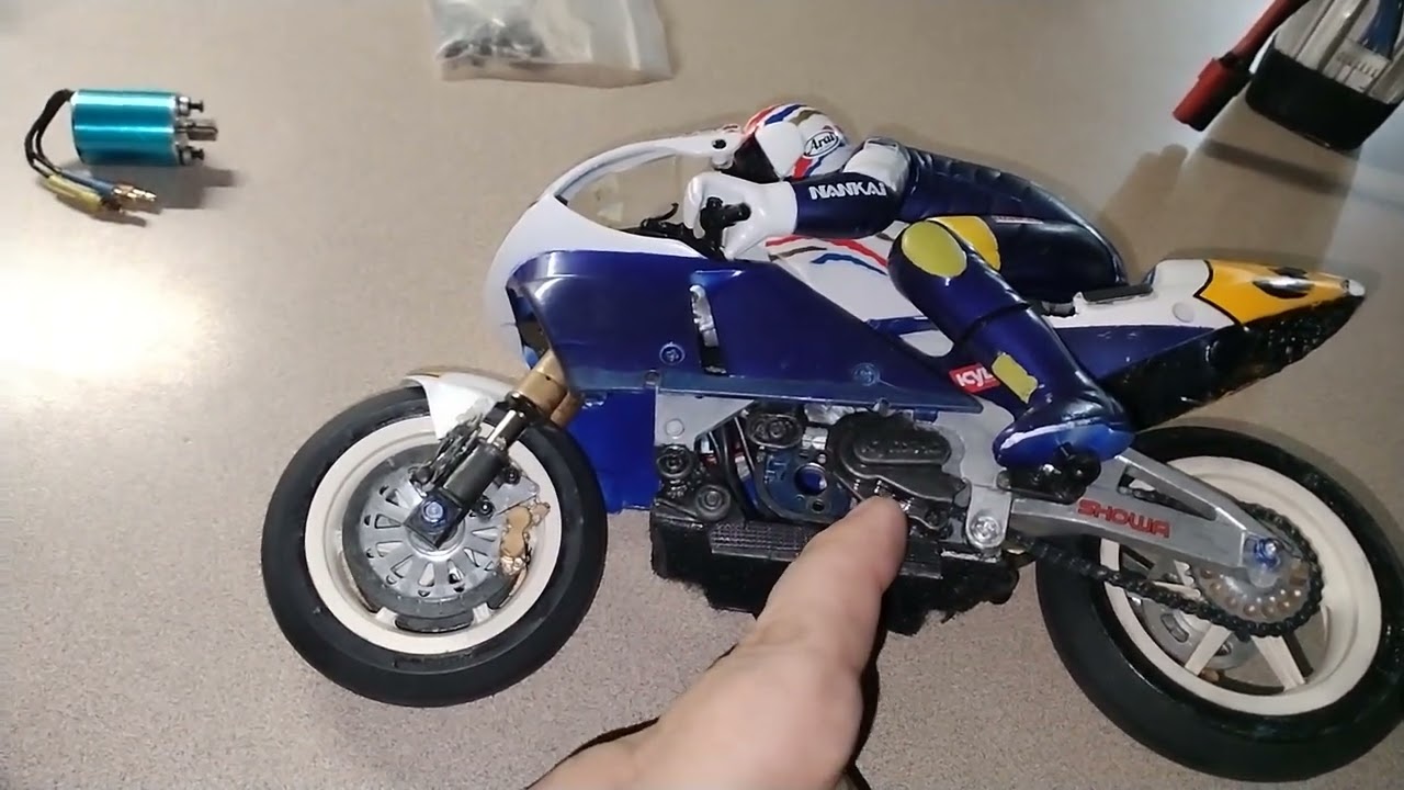 Kyosho HOR Rc bike currently 4sale! better vid and details so make offer n get yours today!