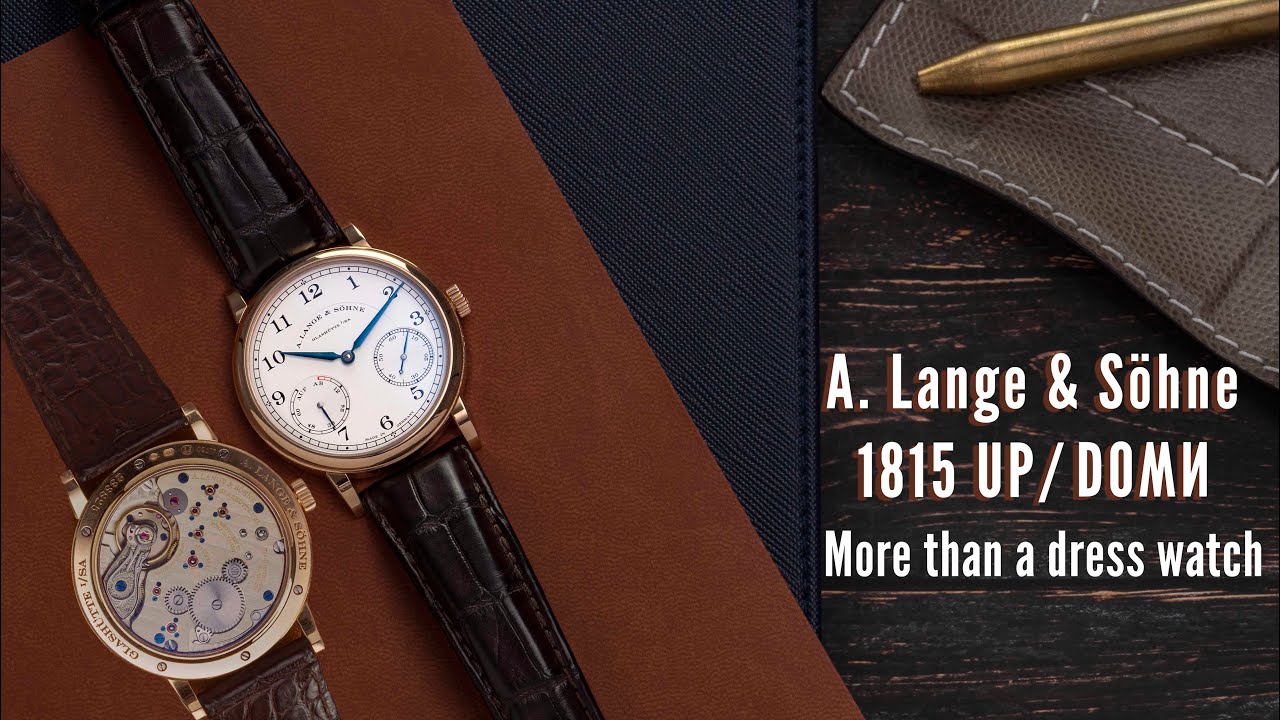 A Lange & Söhne 1815: Больше, чем просто классические часы.