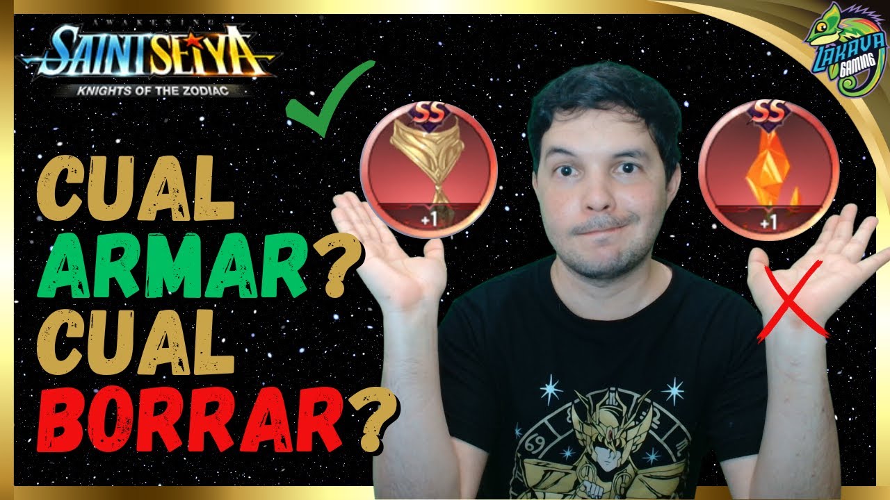 CUALES COSMOS BORRAR Y CUALES ARMAR ?