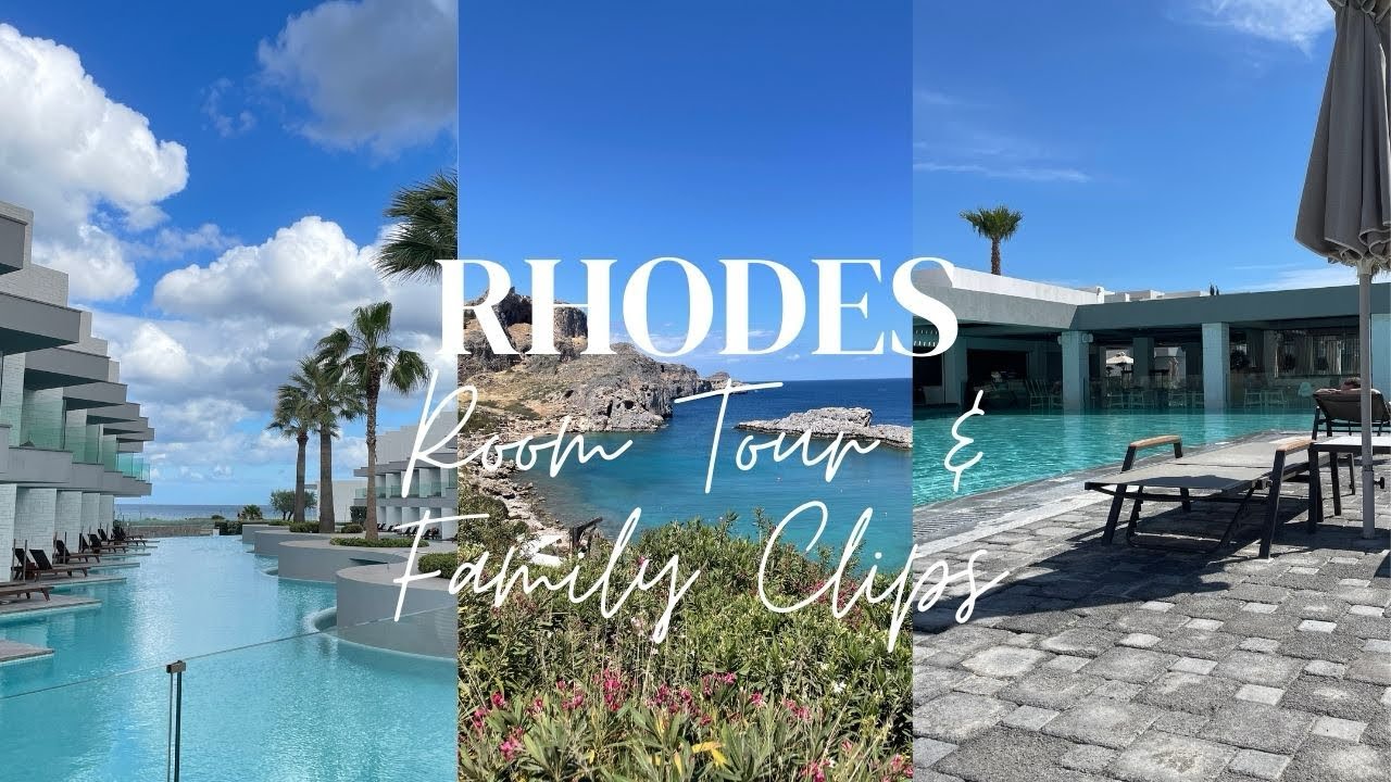 Rhodes Greece | Sensatori Atlantica Dreams Resort & Spa | Room Tour | Family Clips