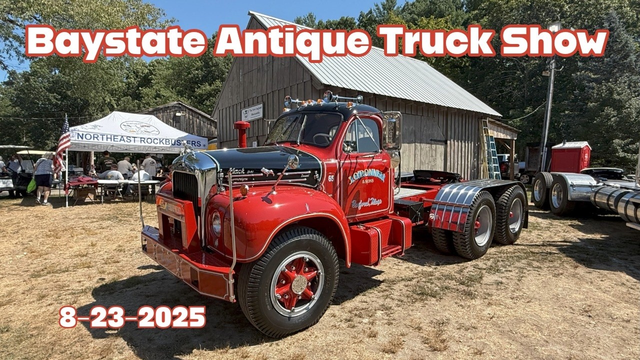 The Baystate Antique Truck Club 2025 show in Lancaster, MA was full of incredible historic trucks.