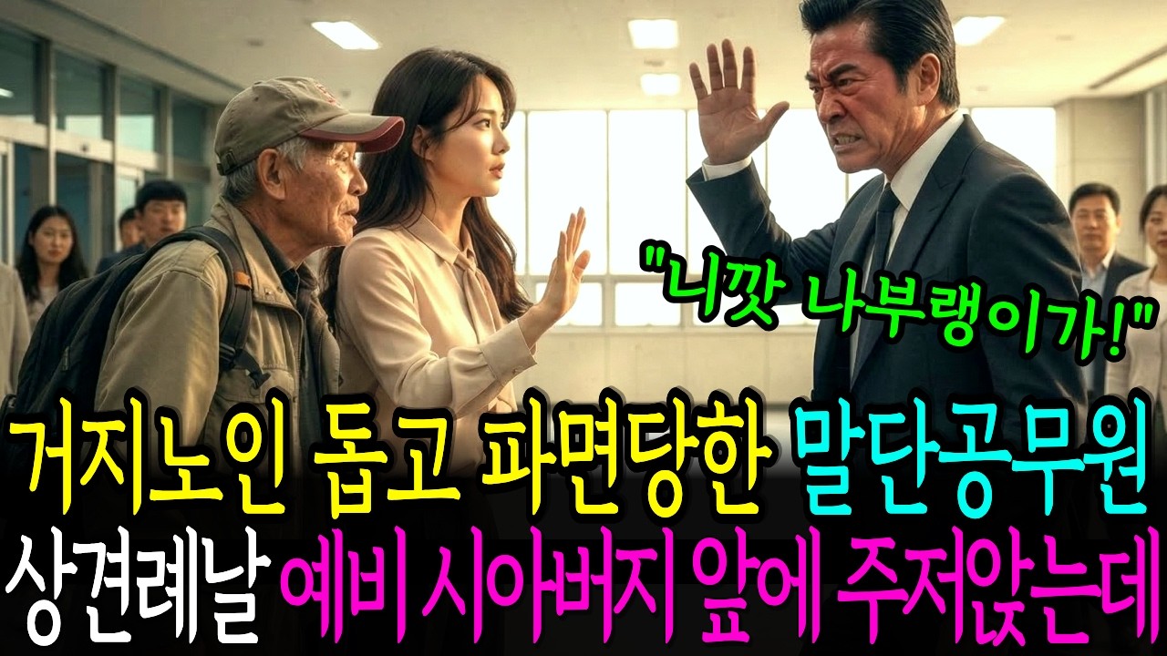예비 시아버지인 줄 모르고 거지노인을 구해준 지혜로운 말단 공무원, 상견례 자리에서 시부모 얼굴을 보자 오열하며 쓰러지는데  ㅣ노후사연ㅣ감동사연ㅣ사연라디오