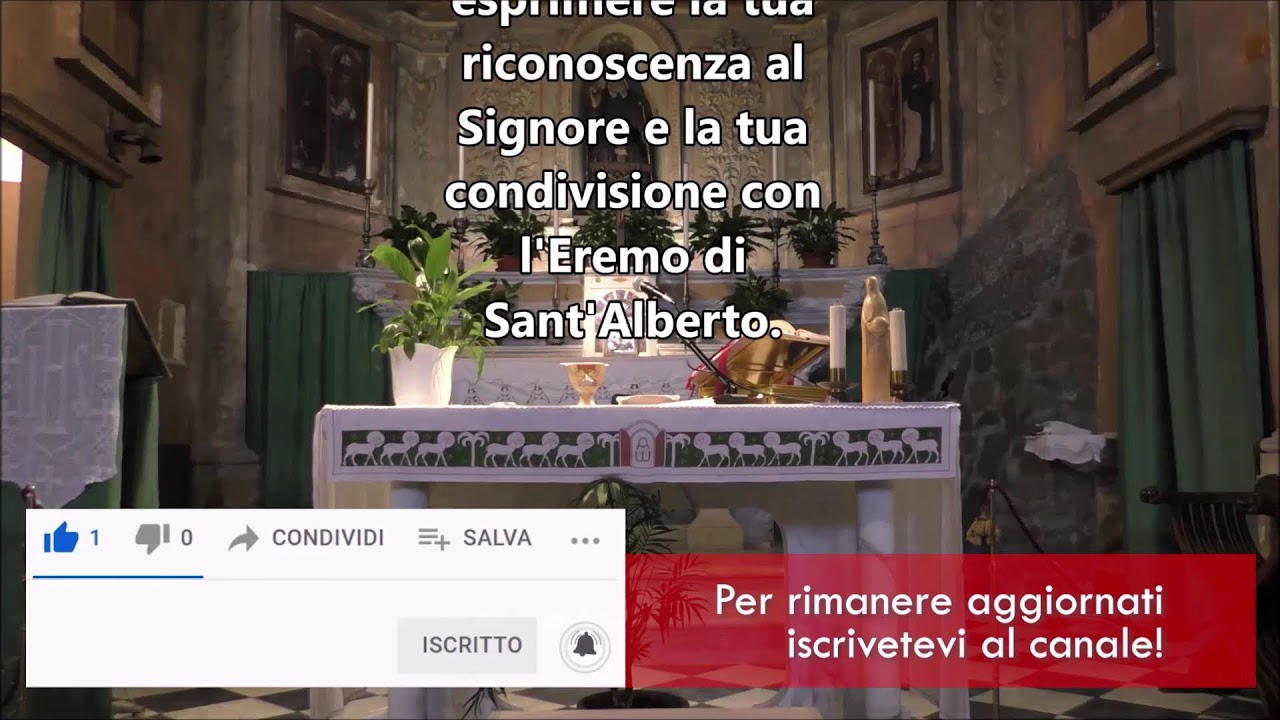 S. Messa del lunedì della 2 settimana di Quaresima.