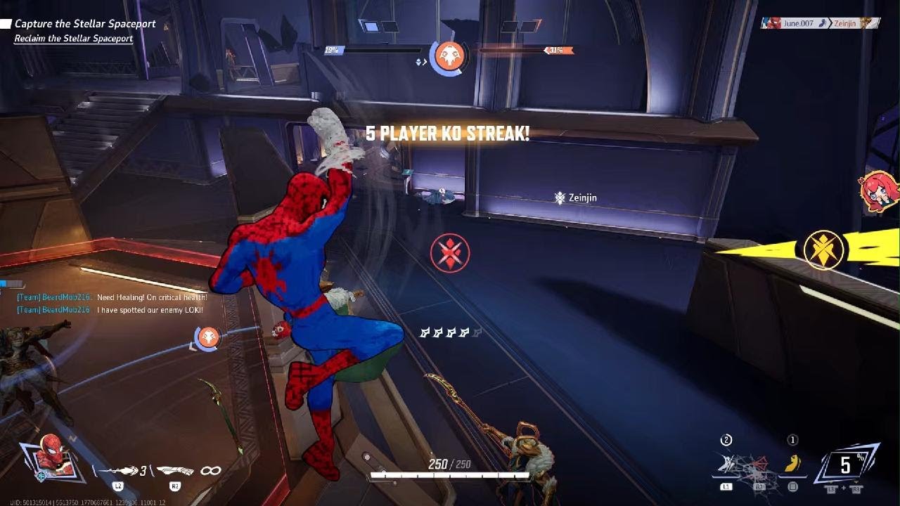 27-1 SpideyLord🕸️Marvel Rivals