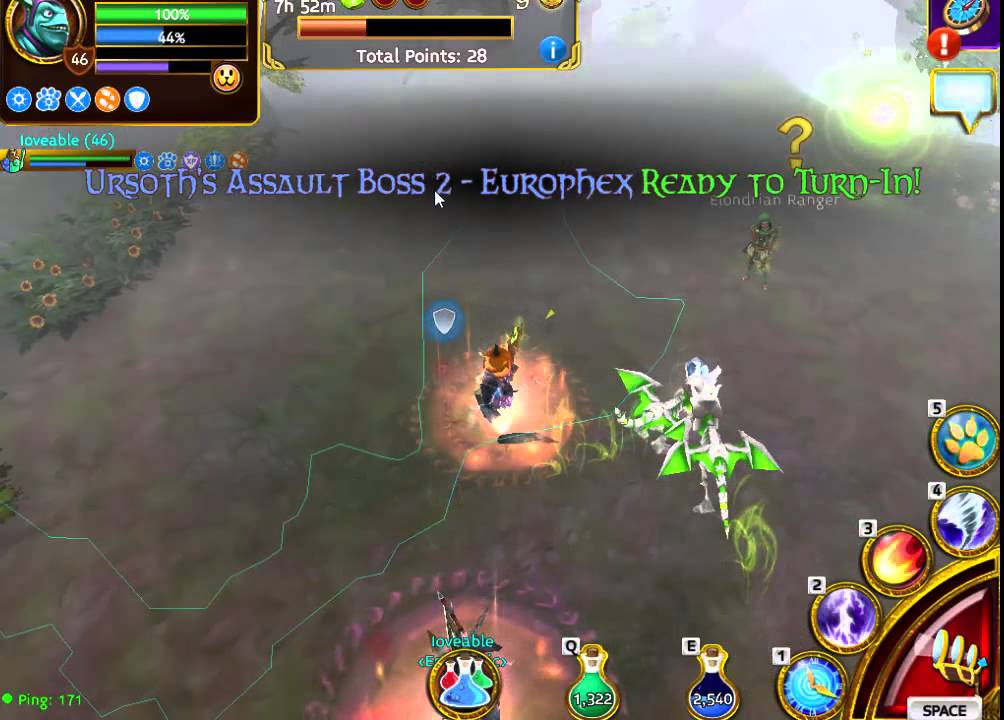 Arcane Legends - Ursoth 2015! - Battle vs Europhex