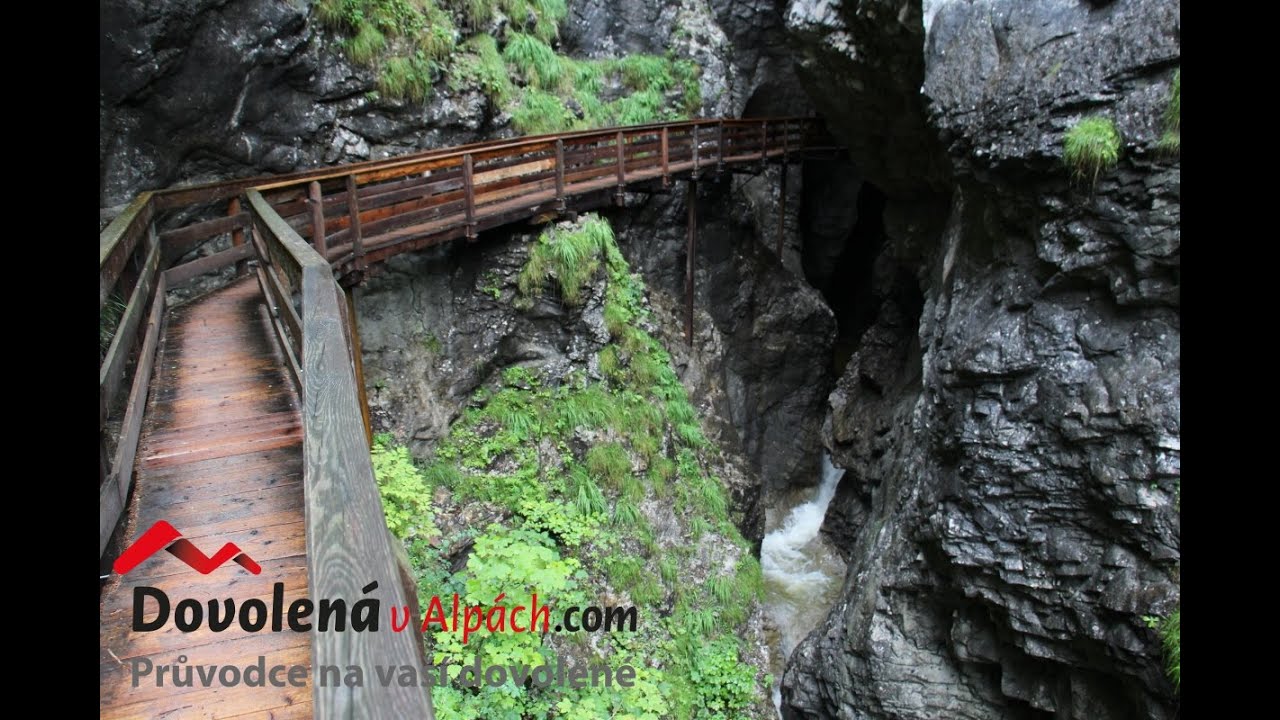Soutěska Vorderkaserklamm│Dovolená v Alpách.com