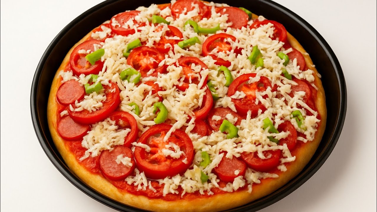 🔴Ən Gözəl Pizza Xəmiri Və Pizzanın Hazırlanması✅️